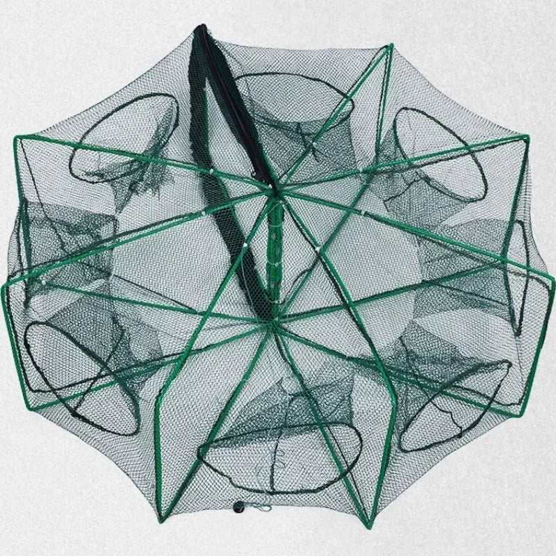 Nasse de pêche Hexagonale — filet 8 ouvertures