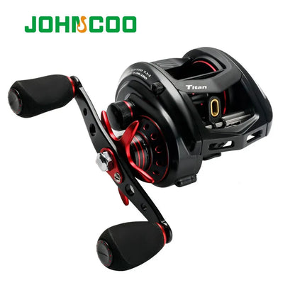 Moulinet Baitcasting JOHNCOO MT200 — gros poisson, drag 13 kg