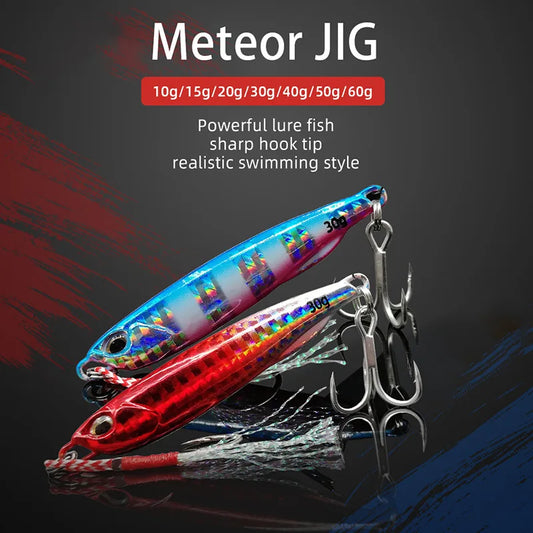 Leurre de pêche Jig Métal — 10 à 50 g