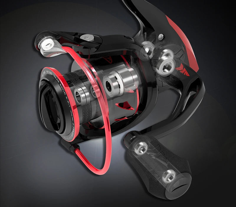 Moulinet Spinning KastKing Sharky III — résistant à l'eau, drag 18 kg
