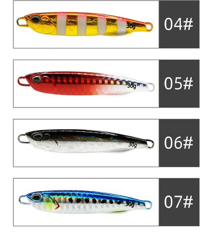Leurre de pêche Jig Métal — 10 à 50 g