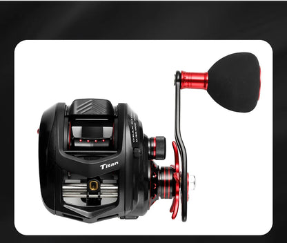 Moulinet Baitcasting JOHNCOO MT200 — gros poisson, drag 13 kg