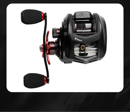 Moulinet Baitcasting JOHNCOO MT200 — gros poisson, drag 13 kg