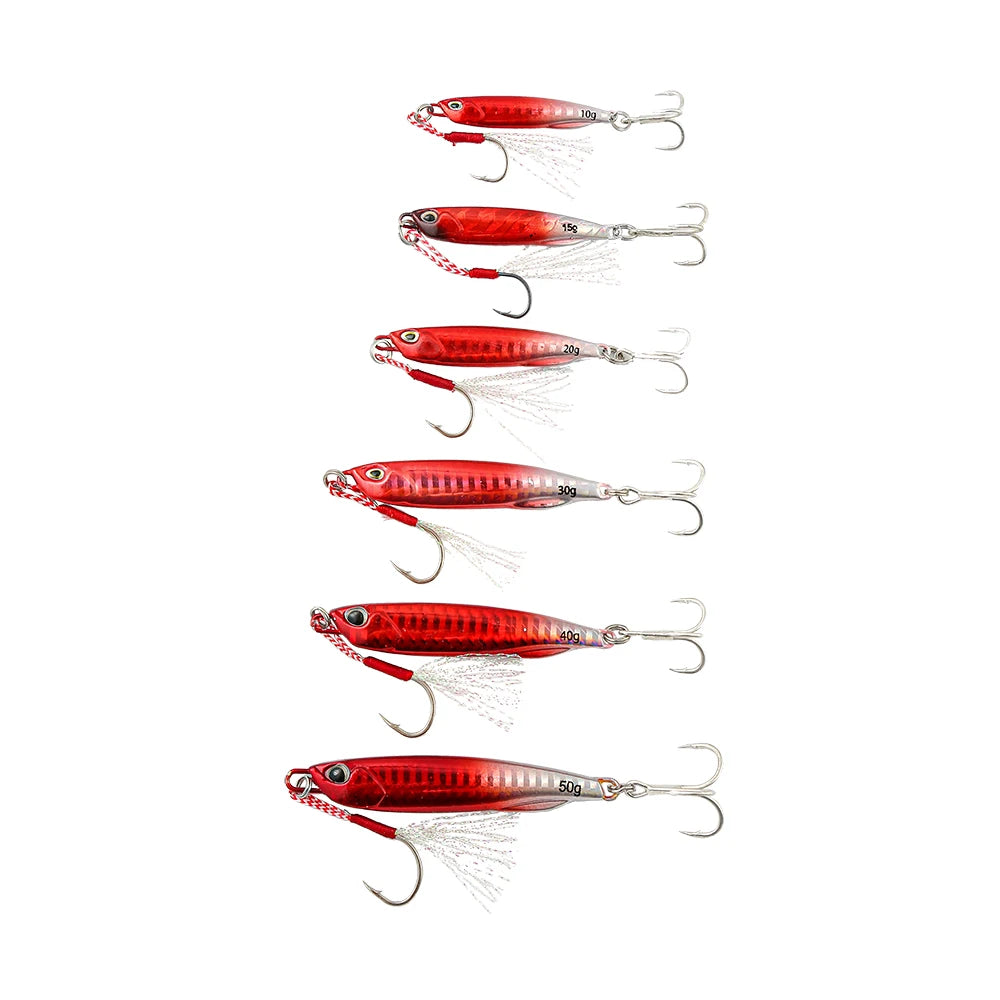 Leurre de pêche Jig Métal — 10 à 50 g