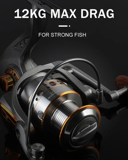 Moulinet Spinning BILLINGS DC — 1000 à 7000, drag 12 kg