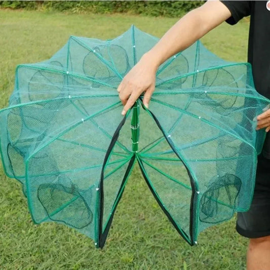 Nasse de pêche Hexagonale — filet 8 ouvertures