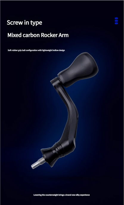 Moulinet de pêche Carbone Micro — 119 g, ultra-léger