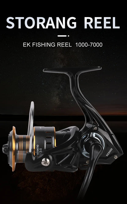 Moulinet Spinning Ultra Light Pro — 1000 à 7000, drag 12 kg