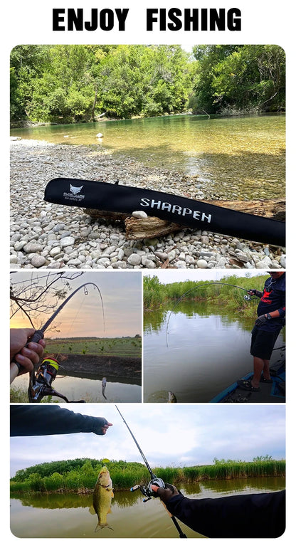 Canne PURELURE SHARPEN Travel — soft lure, anneaux Fuji
