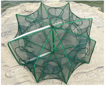 Nasse de pêche Hexagonale — filet 8 ouvertures