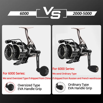 Moulinet Spinning KastKing Megatron — drag 18 kg, 7+1 BB