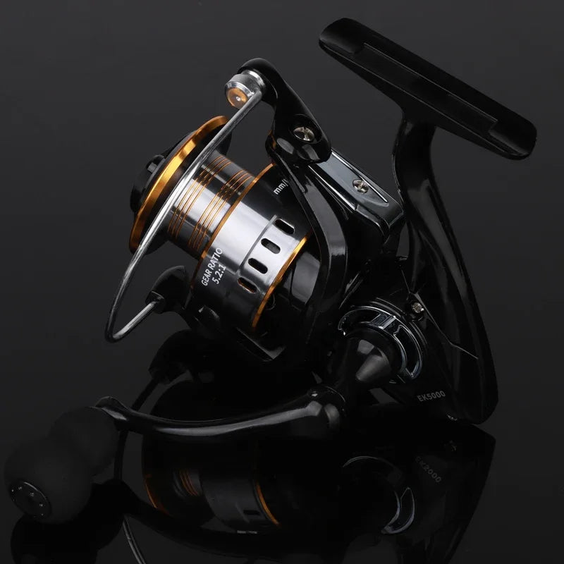 Moulinet de pêche Spinning Pro — tailles 1000 à 7000