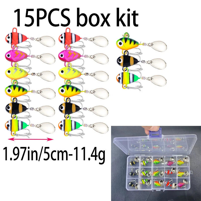 Leurre de pêche Spinner Vibrant — 9 à 11 g