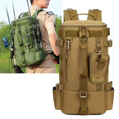 Sac à Dos de Pêche — tactique, porte-cannes
