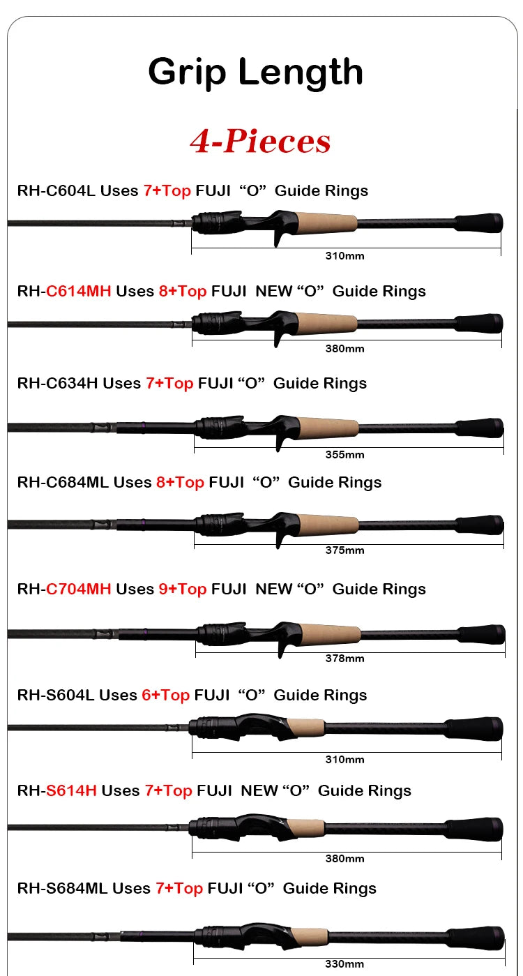 Canne PURELURE SHARPEN Travel — soft lure, anneaux Fuji