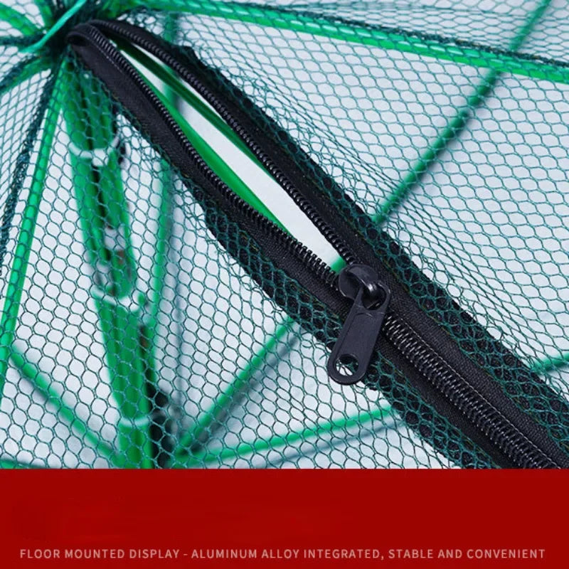 Nasse de pêche Hexagonale — filet 8 ouvertures