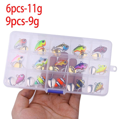 Leurre de pêche Spinner Vibrant — 9 à 11 g