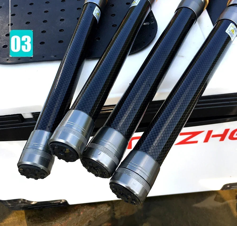Canne Spinning Combo + Moulinet — carbone 1,8 à 3,6 m