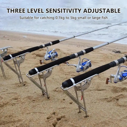 Support Canne à pêche Automatique — ressort, universel