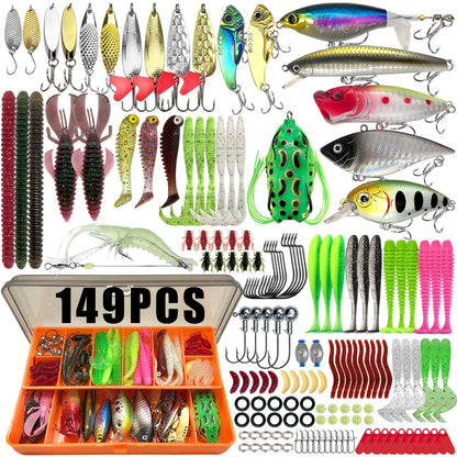 Kit Leurres de pêche — 86 à 366 pièces