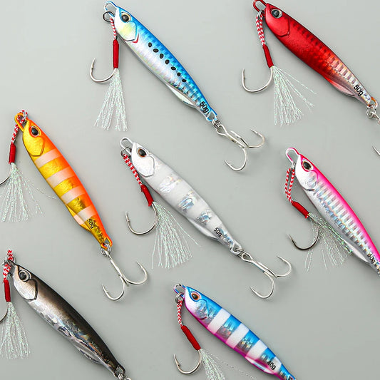 Leurre de pêche Jig Métal — 10 à 50 g