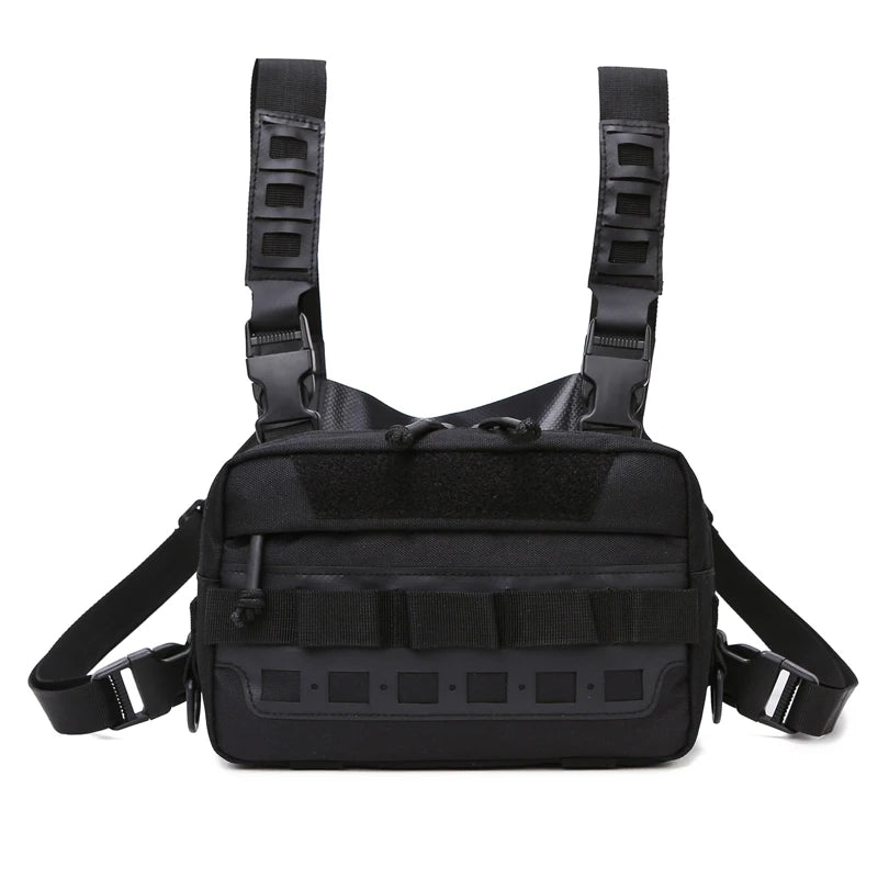Gilet-Sac de Pêche — multi-poches, camouflage