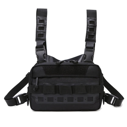 Gilet-Sac de Pêche — multi-poches, camouflage